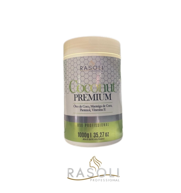 Rasoli - Mascara de Tratamento Coconut Premium 1k