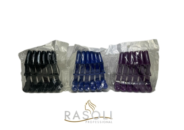 kit Presilha Crocodilo 6 peças