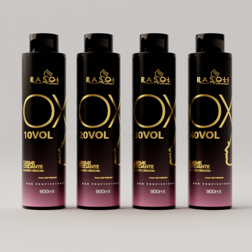 Rasoli - Oxidante ou Emulsão Reveladora de 20 volumes 900ml