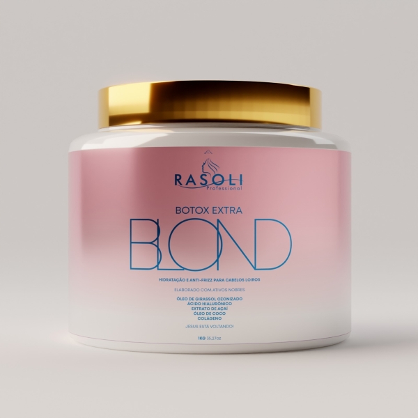 Rasoli - Botox Capilar Matizador Extra Blond 1k