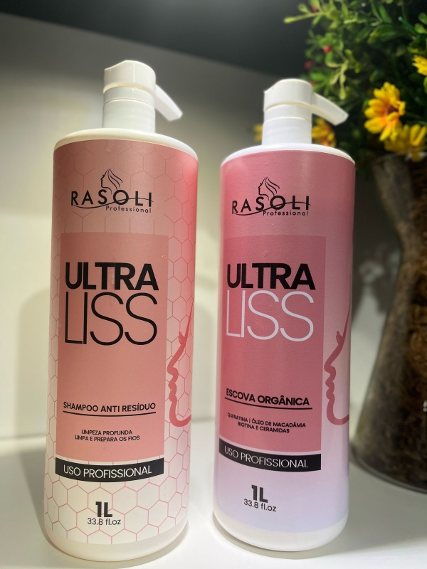 Rasoli - Kit Progressiva Orgânica Ultra Liss / SH + Base Ativadora