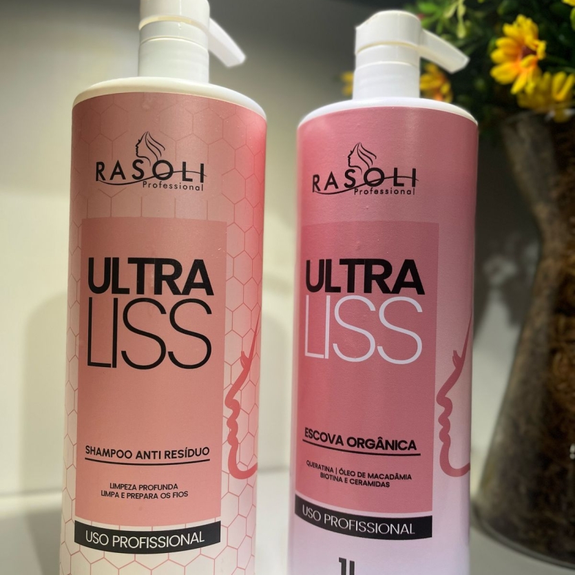 Rasoli - Kit Progressiva Orgânica Ultra Liss / SH + Base Ativadora