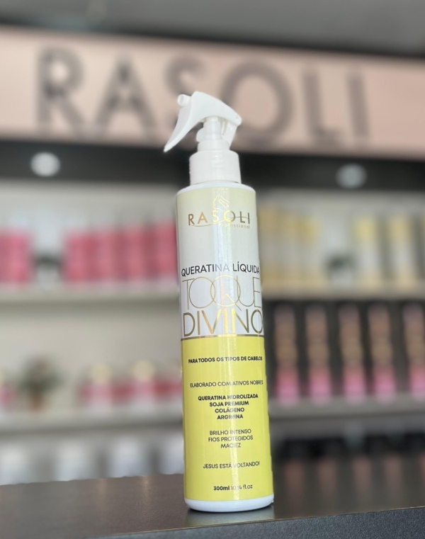 Queratina Liquida Toque Divino 300ml RASOLI - Image 3
