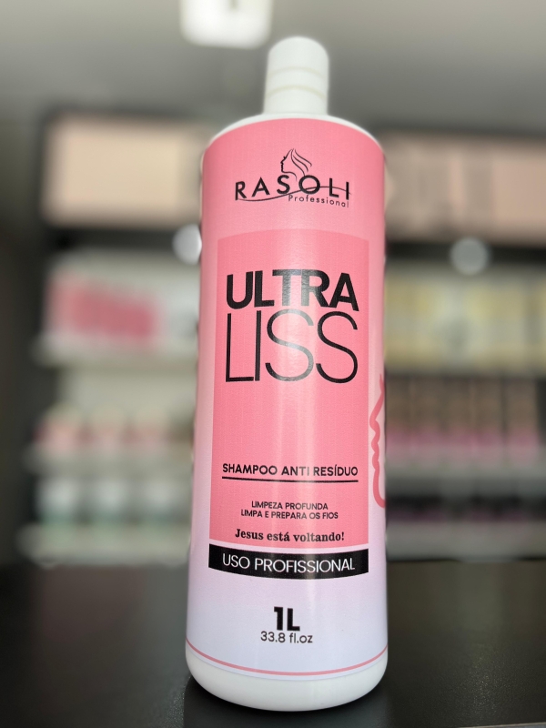 Shampoo Anti Residuo Ultra Liss 1L RASOLI - Image 3