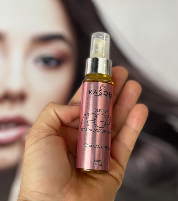 Reparador de Pontas Óleo de Argan 60ml RASOLI - Image 3