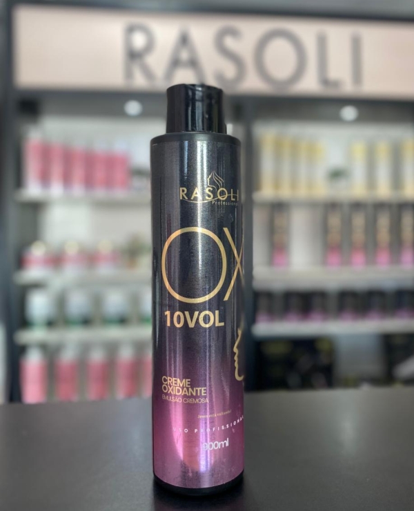 Oxidante ou Emulsão Reveladora de 10 volumes 900ml RASOLI