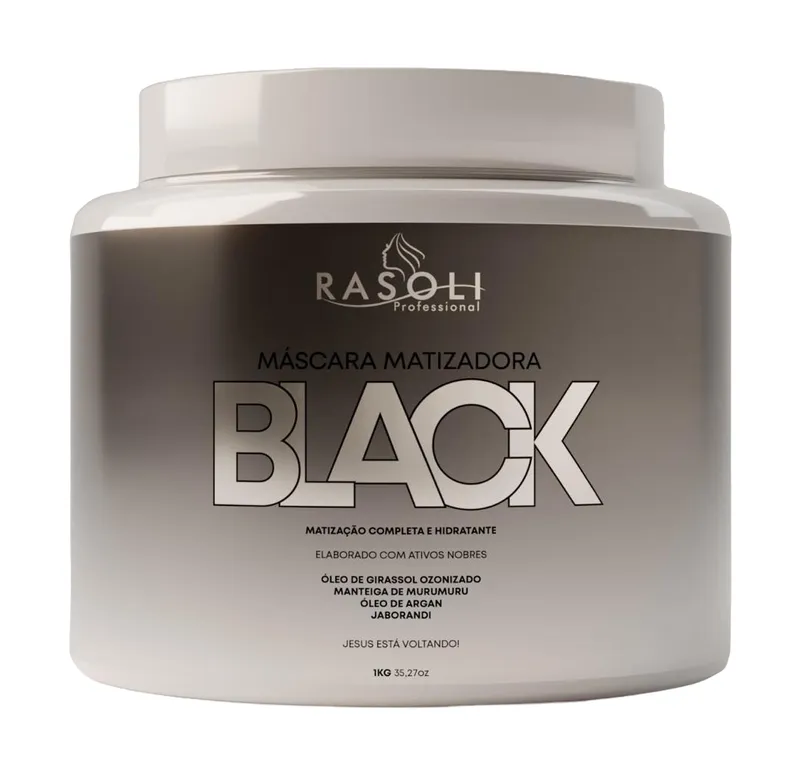 Mascara Matizadora e Hidratante Black 1k RASOLI - Imagem 7