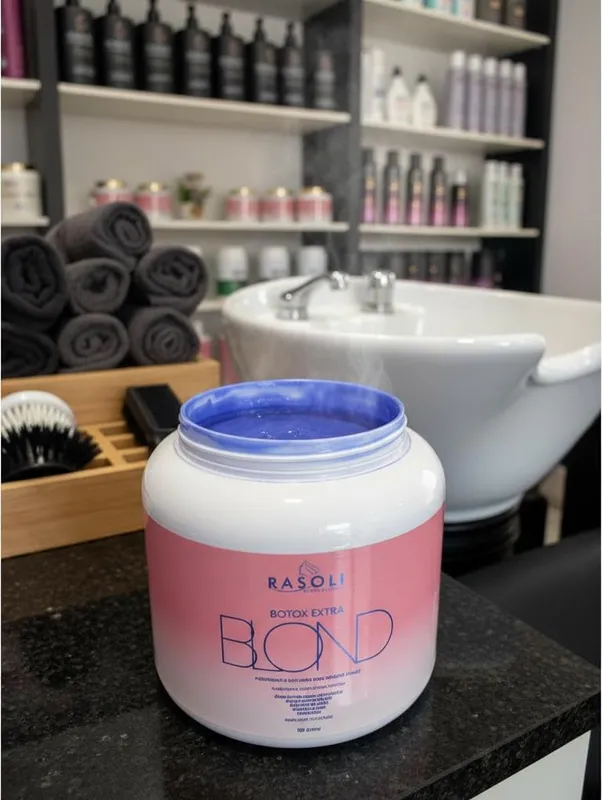 Botox Capilar Matizador Extra Blond 1k RASOLI - Imagem 11