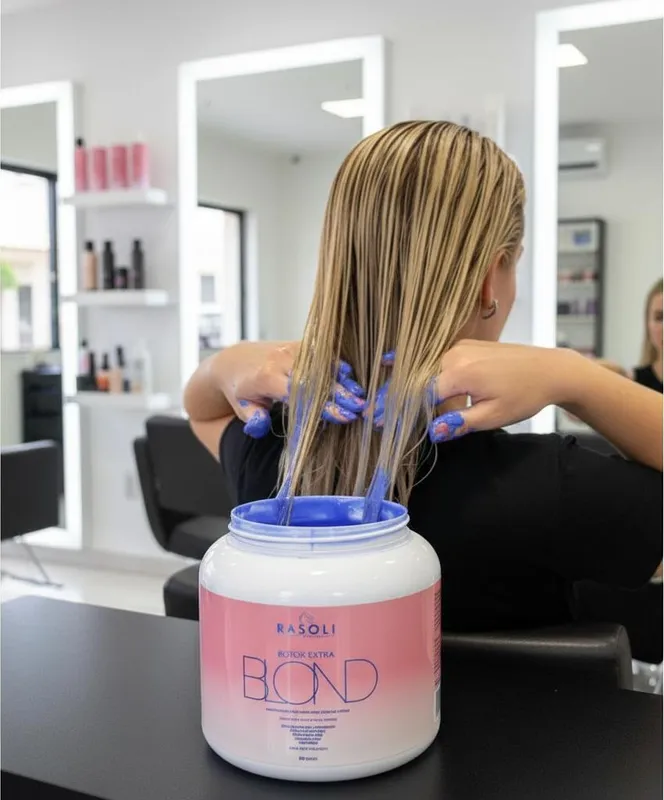 Botox Capilar Matizador Extra Blond 1k RASOLI - Imagem 4