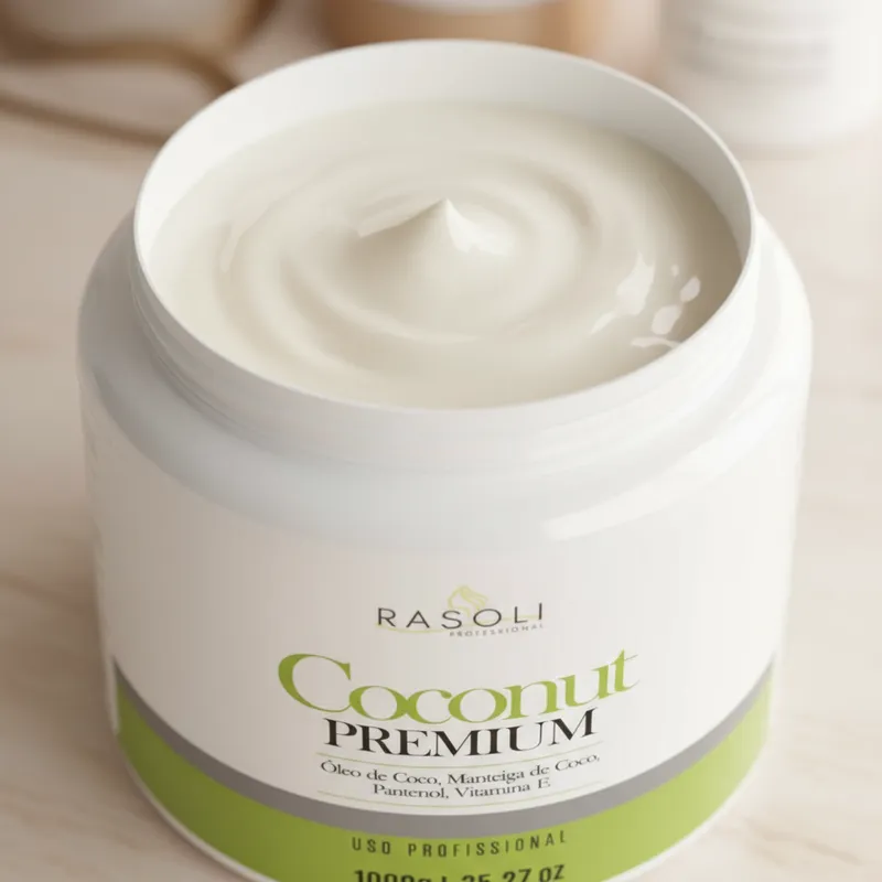Mascara de Tratamento Coconut Premium 1k RASOLI - Imagem 7
