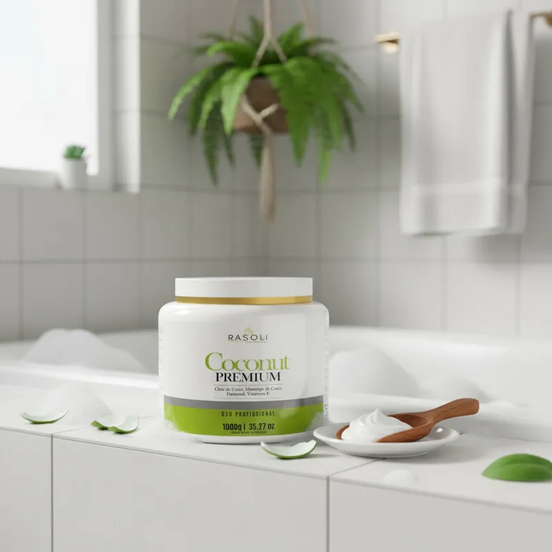 Mascara de Tratamento Coconut Premium 1k RASOLI - Imagem 6
