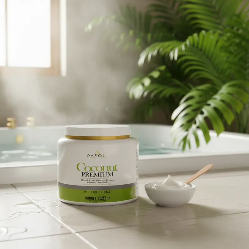 Mascara de Tratamento Coconut Premium 1k RASOLI - Imagem 3