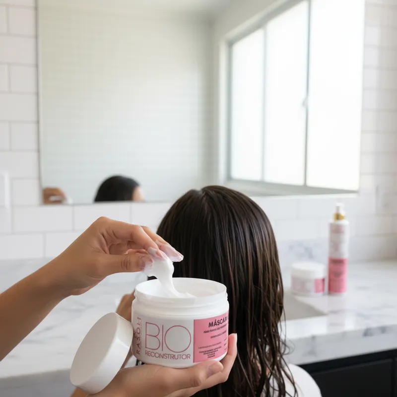 Kit Home Care Bio Reconstrutor 3 passos 300ml RASOLI - Imagem 9