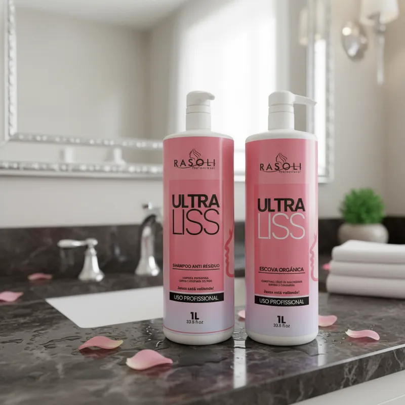 Kit Progressiva Orgânica Ultra Liss / Sh + Base Ativadora RASOLI - Imagem 7