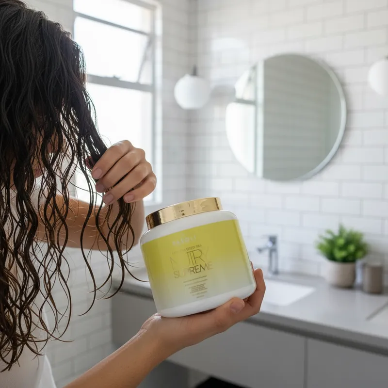 Mascara de Tratamento Nutry Supreme Efeito Teia 1k RASOLI - Imagem 4