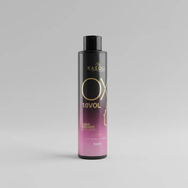 Oxidante ou Emulsão Reveladora de 10 volumes 900ml RASOLI