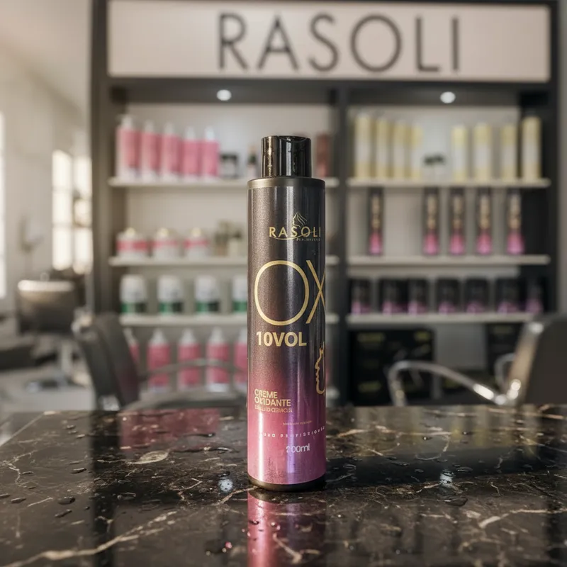 Oxidante ou Emulsão Reveladora de 10 volumes 900ml RASOLI - Imagem 4