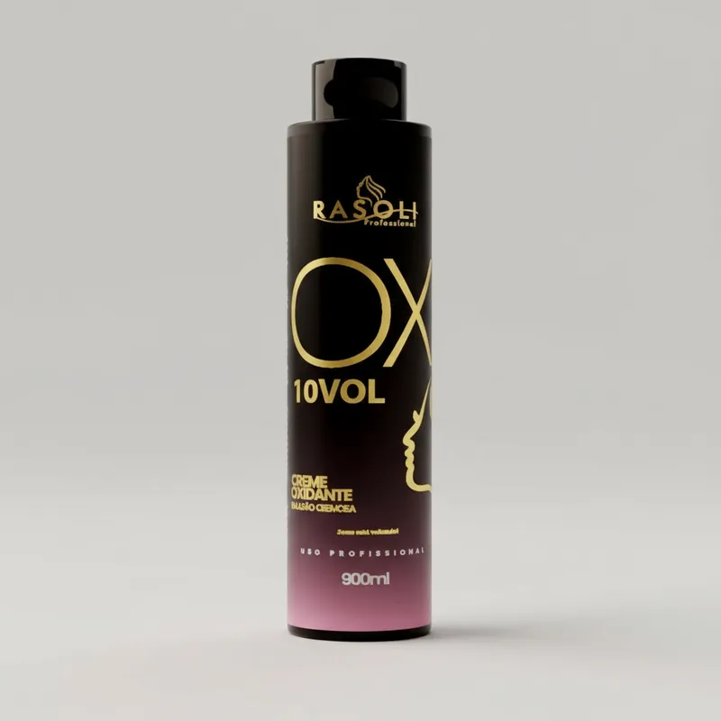 Oxidante ou Emulsão Reveladora de 10 volumes 900ml RASOLI - Imagem 9