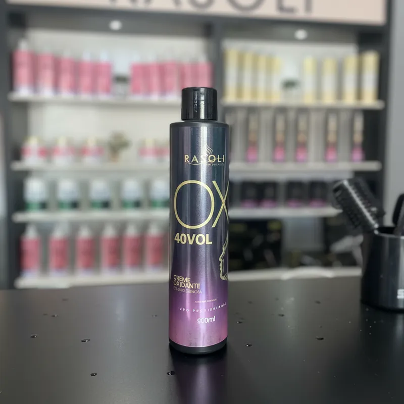 Oxidante ou Emulsão Reveladora de 40 volumes 900ML RASOLI - Imagem 4
