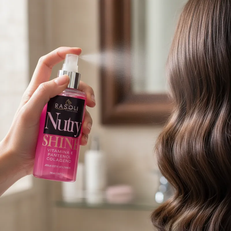 Perfume Capilar Nutry Shine 150ml RASOLI - Imagem 10