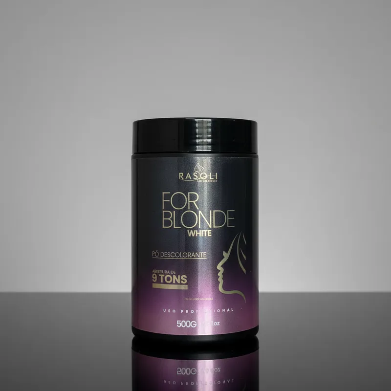 Pó Descolorante For Blonde White 500g RASOLI - Imagem 7