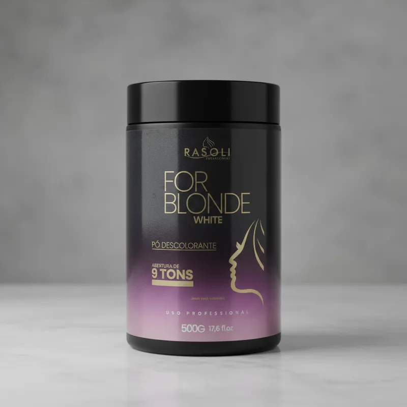 Pó Descolorante For Blonde White 500g RASOLI