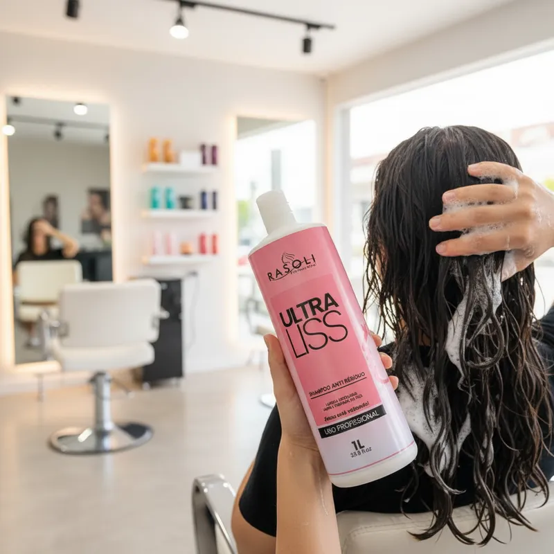 Shampoo Anti Residuo Ultra Liss 1L RASOLI - Imagem 9