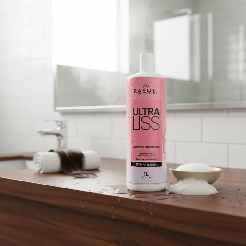 Shampoo Anti Residuo Ultra Liss 1L RASOLI - Imagem 6