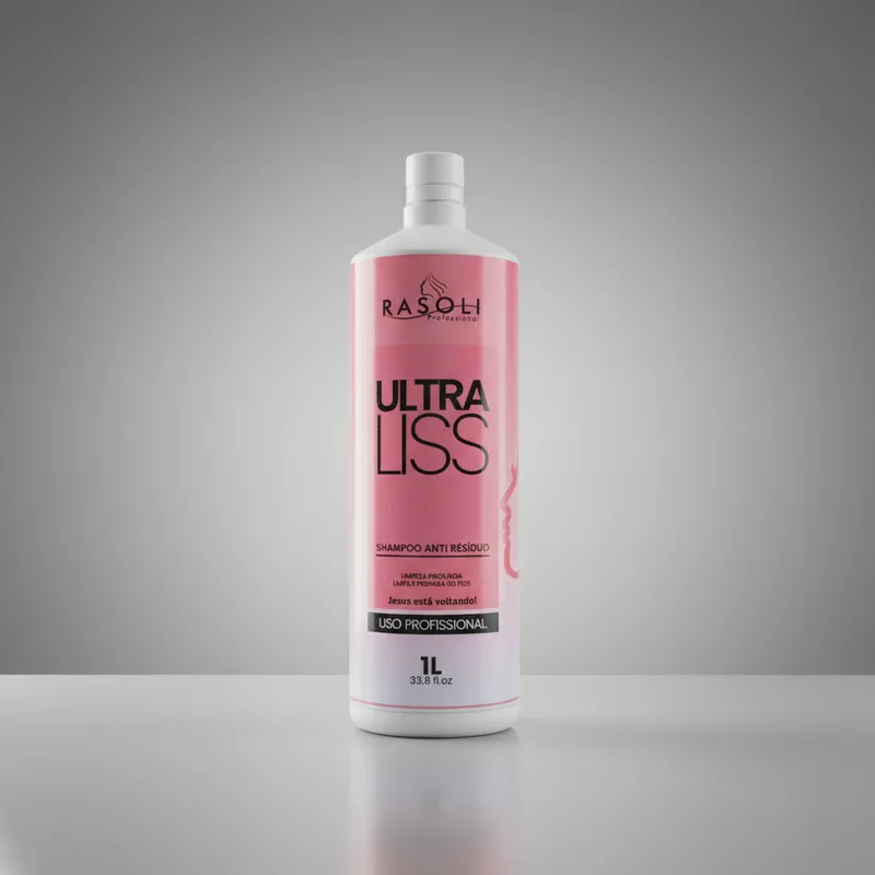 Shampoo Anti Residuo Ultra Liss 1L RASOLI - Imagem 3